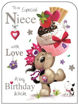Picture of SPECIAL NIECE BIRTHDAY CARD